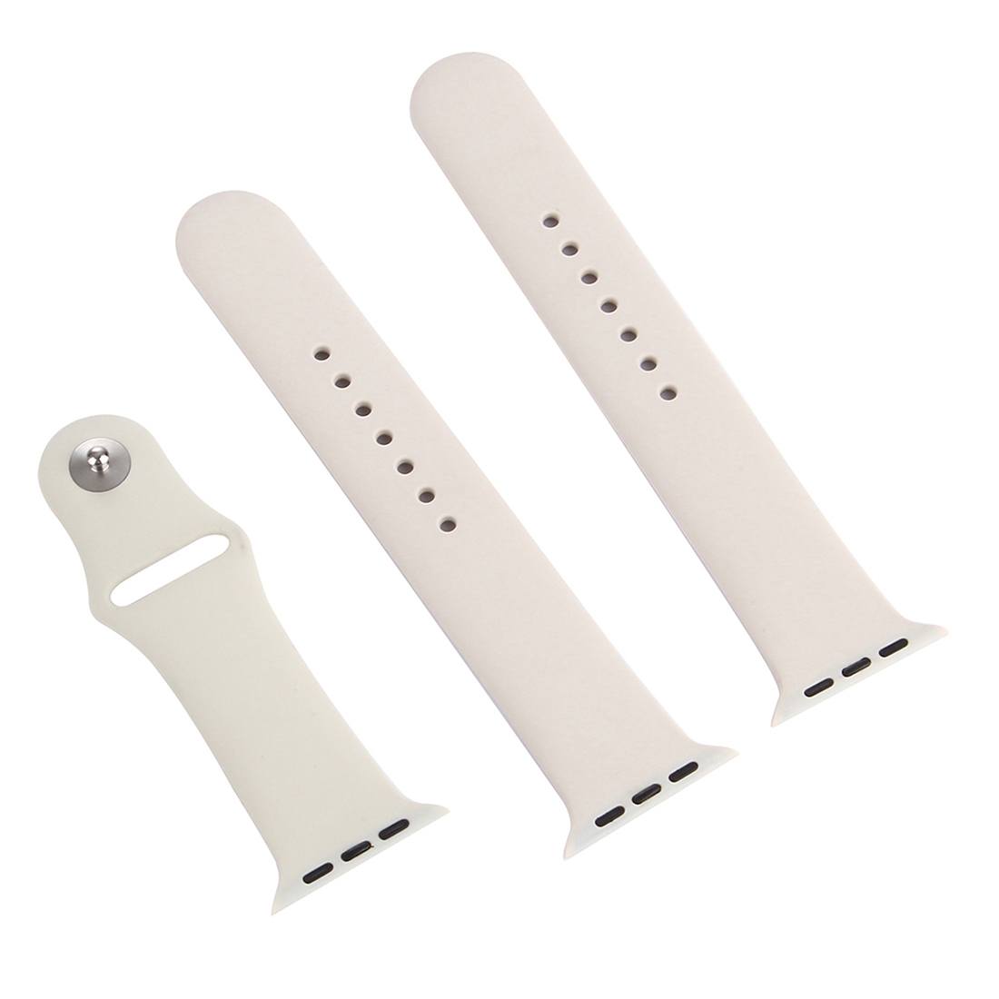 Armband för Apple Watch 38mm Gummi Fototillbehör för alla! Kamda.se